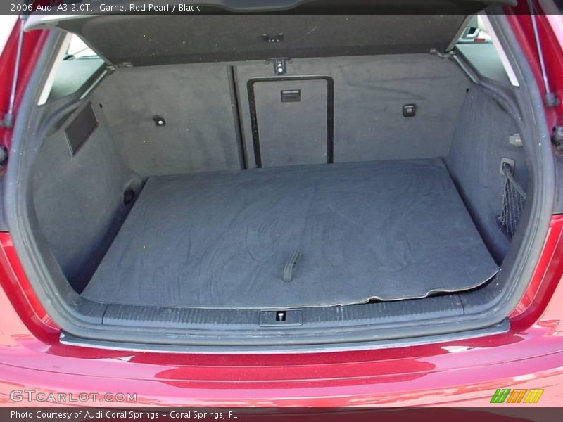 Garnet Red Pearl / Black 2006 Audi A3 2.0T