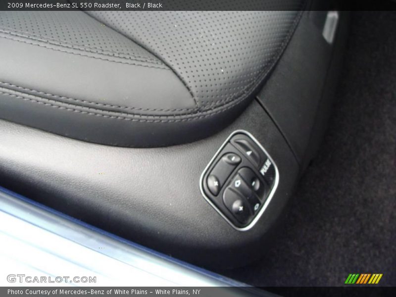 Black / Black 2009 Mercedes-Benz SL 550 Roadster