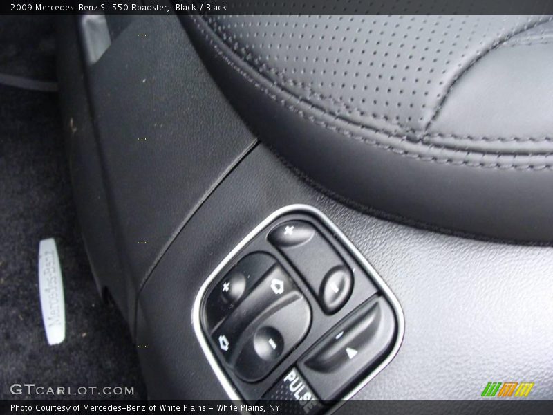 Black / Black 2009 Mercedes-Benz SL 550 Roadster
