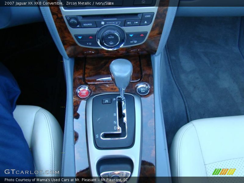 Zircon Metallic / Ivory/Slate 2007 Jaguar XK XK8 Convertible