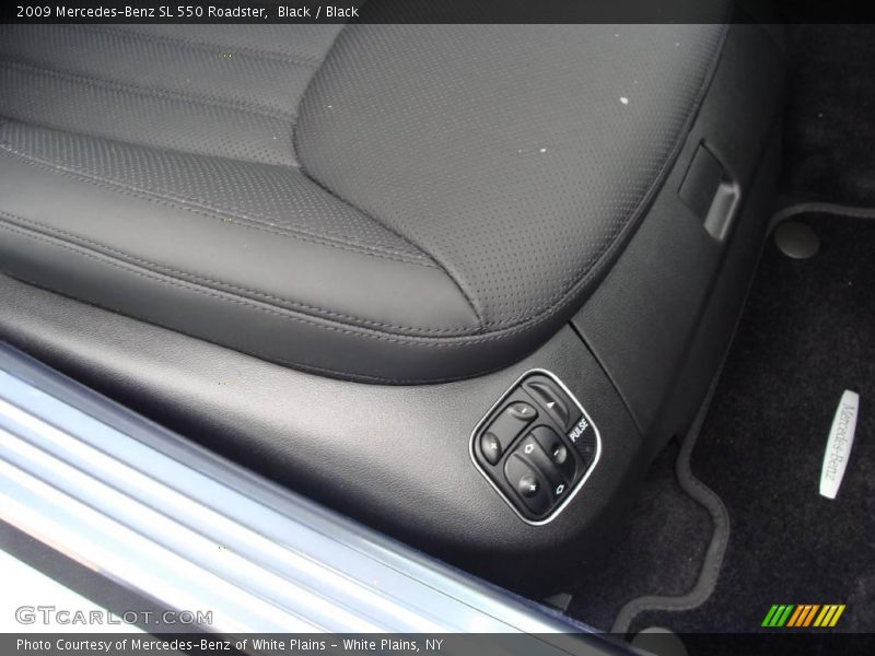 Black / Black 2009 Mercedes-Benz SL 550 Roadster