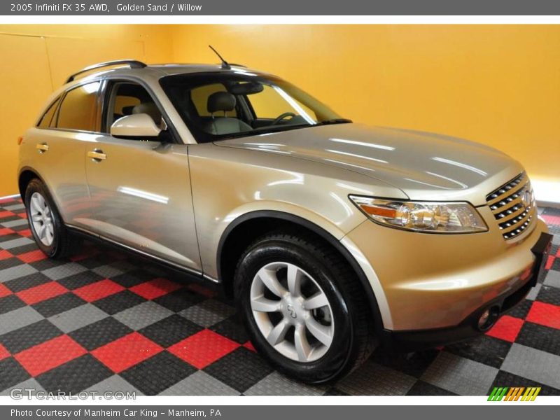Golden Sand / Willow 2005 Infiniti FX 35 AWD