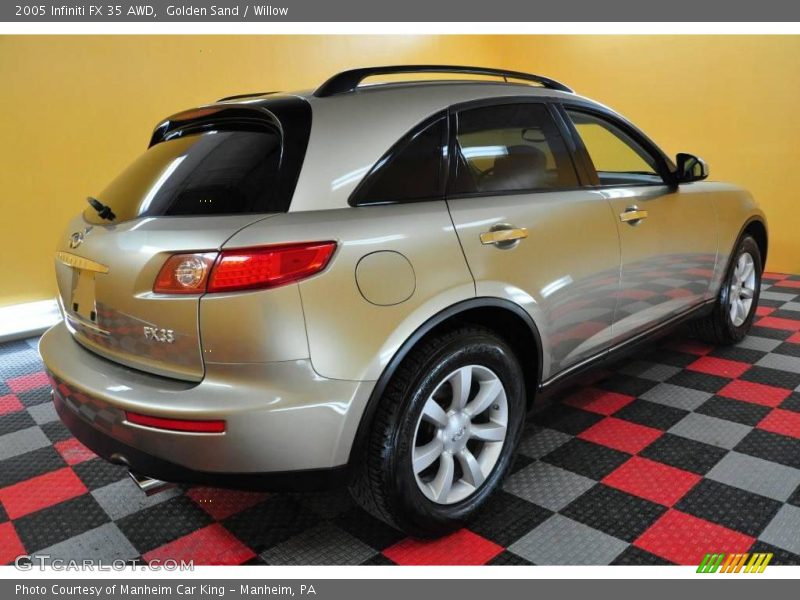 Golden Sand / Willow 2005 Infiniti FX 35 AWD