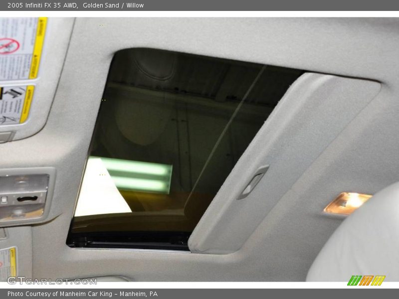 Golden Sand / Willow 2005 Infiniti FX 35 AWD