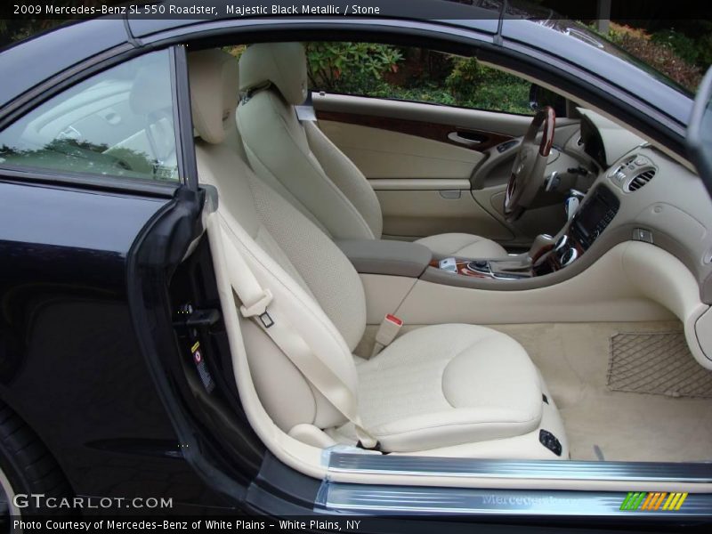  2009 SL 550 Roadster Stone Interior