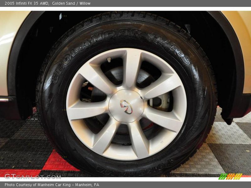 Golden Sand / Willow 2005 Infiniti FX 35 AWD