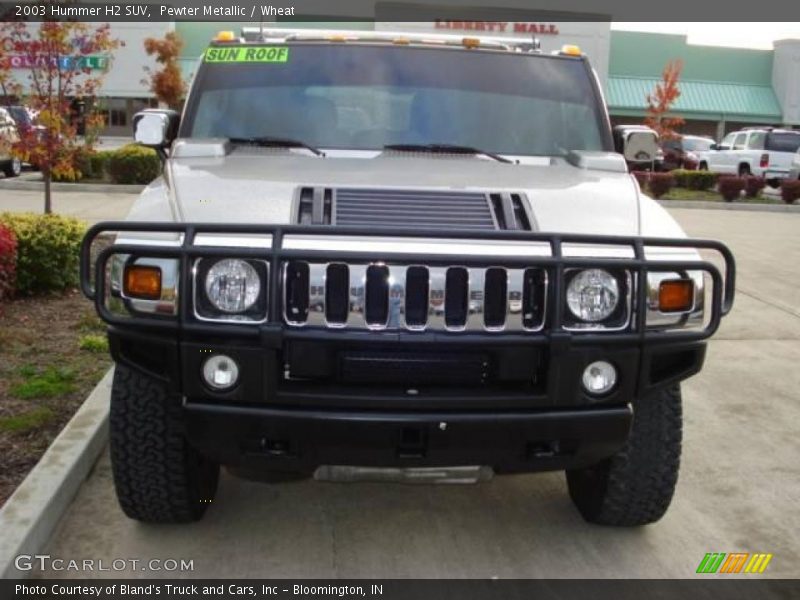 Pewter Metallic / Wheat 2003 Hummer H2 SUV