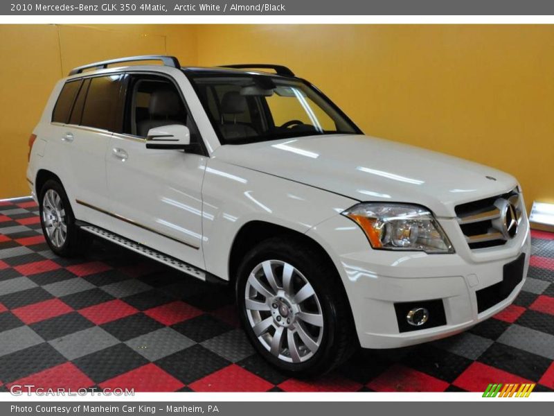 Arctic White / Almond/Black 2010 Mercedes-Benz GLK 350 4Matic
