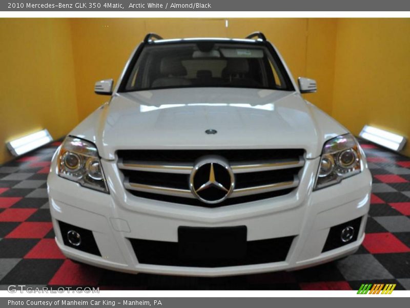 Arctic White / Almond/Black 2010 Mercedes-Benz GLK 350 4Matic