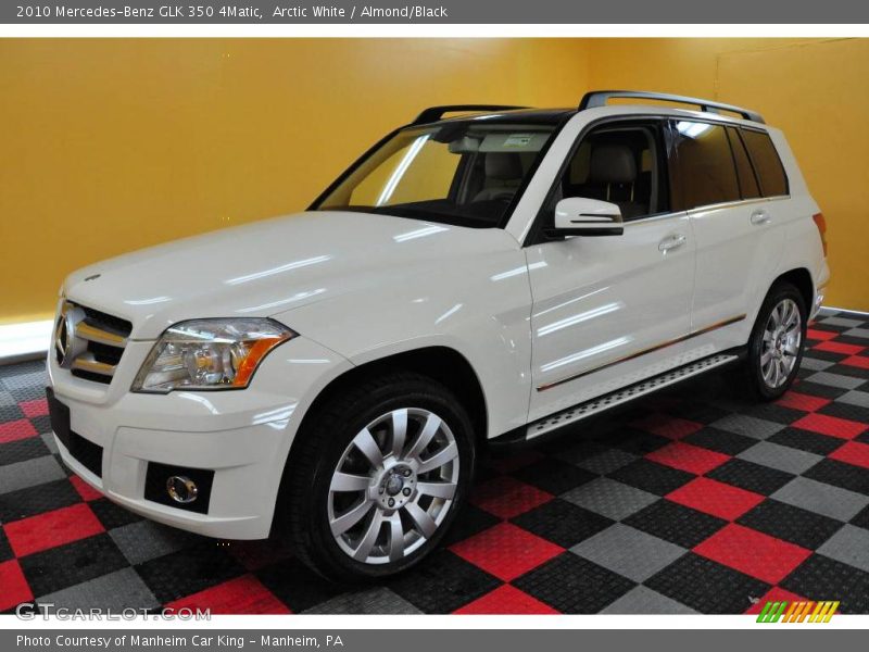 Arctic White / Almond/Black 2010 Mercedes-Benz GLK 350 4Matic