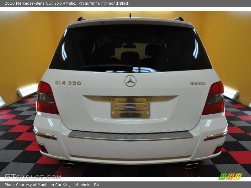 Arctic White / Almond/Black 2010 Mercedes-Benz GLK 350 4Matic