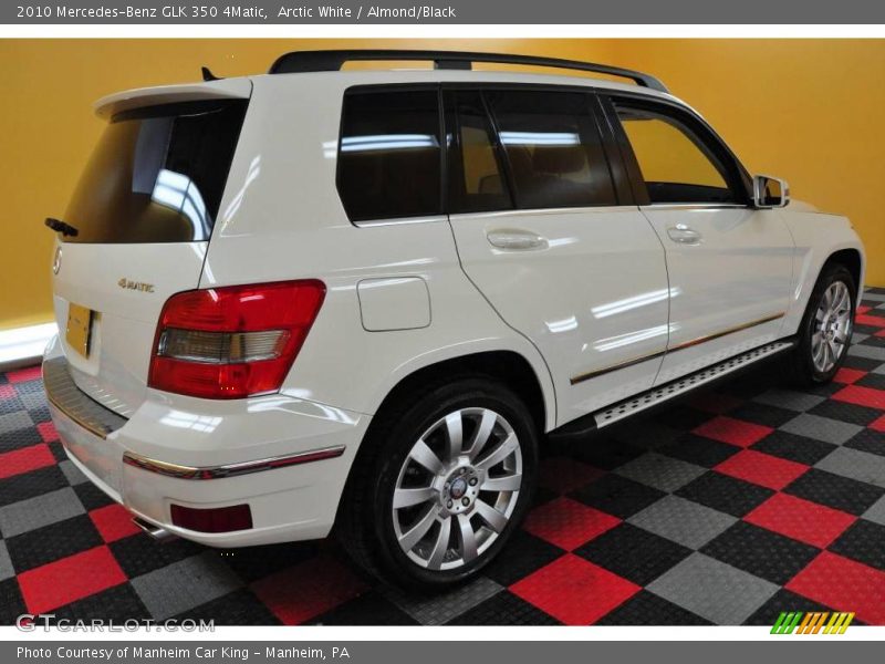 Arctic White / Almond/Black 2010 Mercedes-Benz GLK 350 4Matic