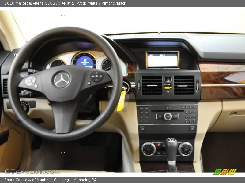 Arctic White / Almond/Black 2010 Mercedes-Benz GLK 350 4Matic