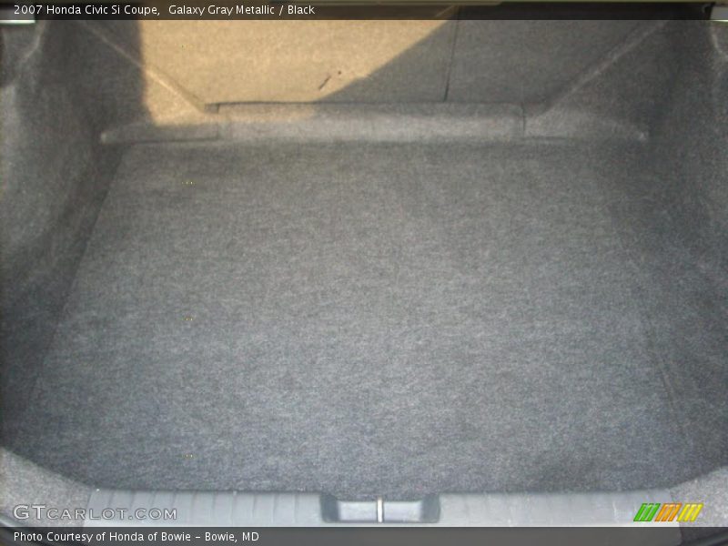Galaxy Gray Metallic / Black 2007 Honda Civic Si Coupe