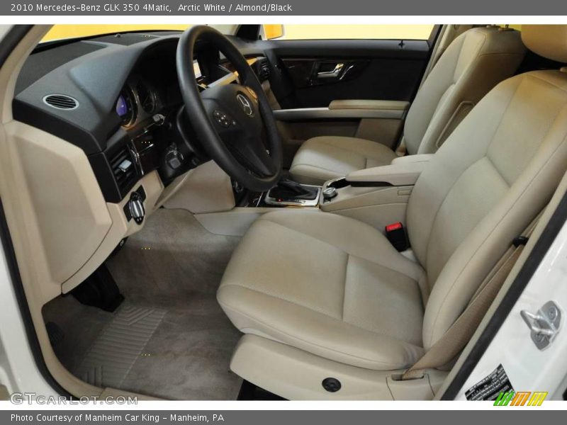 Arctic White / Almond/Black 2010 Mercedes-Benz GLK 350 4Matic