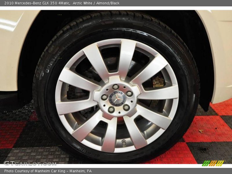 Arctic White / Almond/Black 2010 Mercedes-Benz GLK 350 4Matic