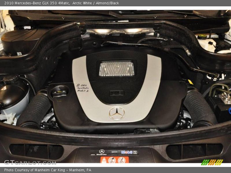 Arctic White / Almond/Black 2010 Mercedes-Benz GLK 350 4Matic