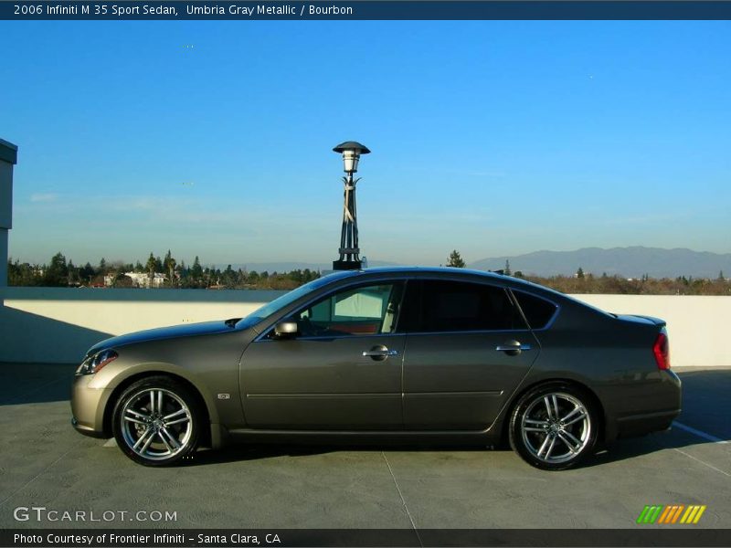 Umbria Gray Metallic / Bourbon 2006 Infiniti M 35 Sport Sedan
