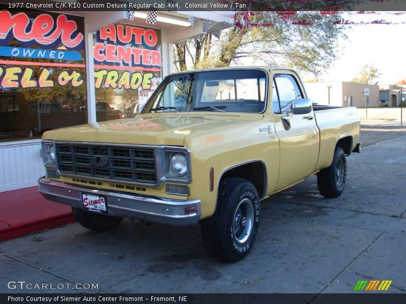 Front 3/4 View of 1977 C/K K10 Custom Deluxe Regular Cab 4x4