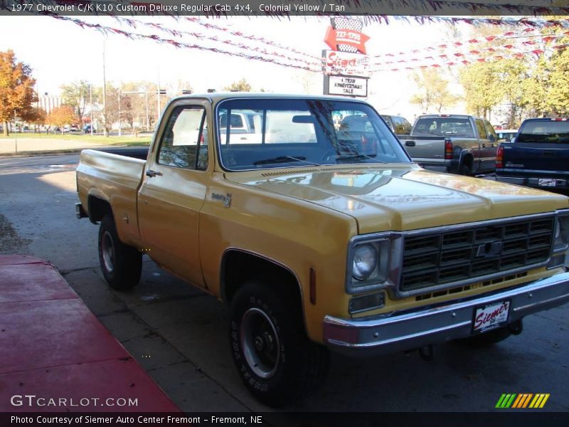  1977 C/K K10 Custom Deluxe Regular Cab 4x4 Colonial Yellow