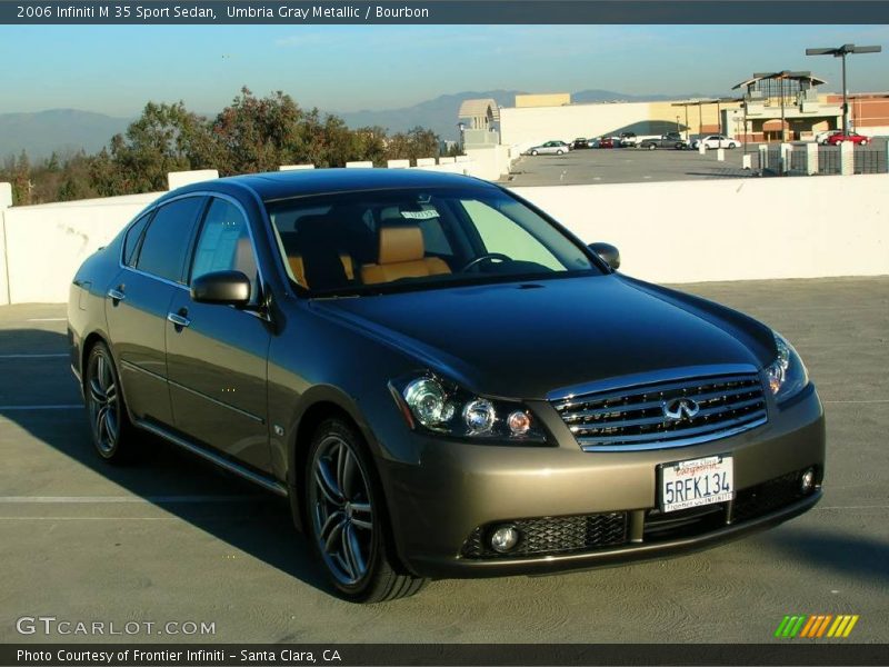 Umbria Gray Metallic / Bourbon 2006 Infiniti M 35 Sport Sedan