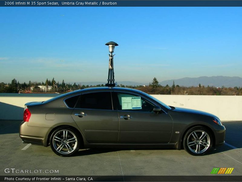 Umbria Gray Metallic / Bourbon 2006 Infiniti M 35 Sport Sedan