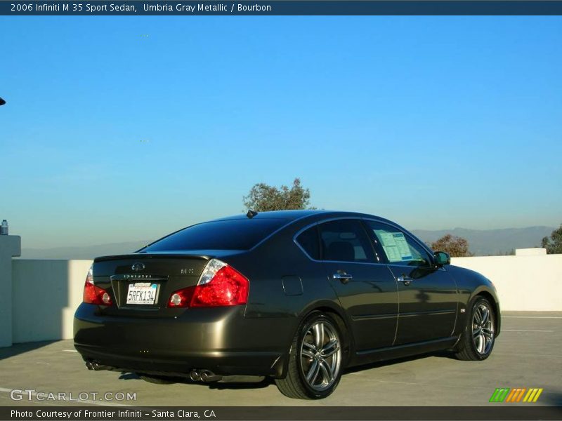 Umbria Gray Metallic / Bourbon 2006 Infiniti M 35 Sport Sedan