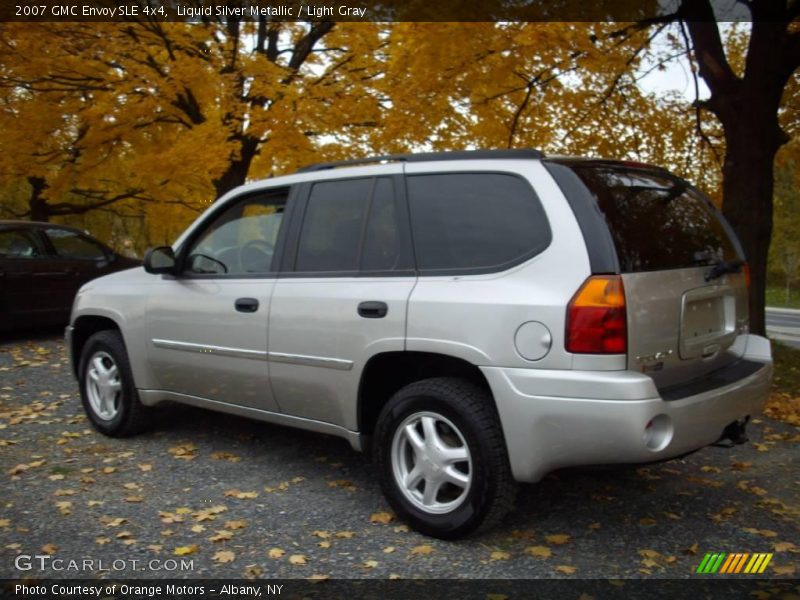 Liquid Silver Metallic / Light Gray 2007 GMC Envoy SLE 4x4
