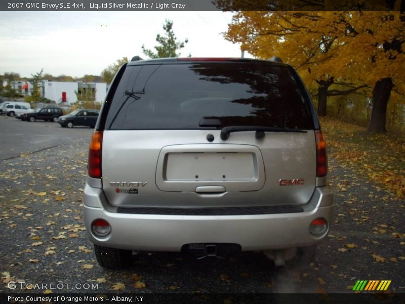 Liquid Silver Metallic / Light Gray 2007 GMC Envoy SLE 4x4