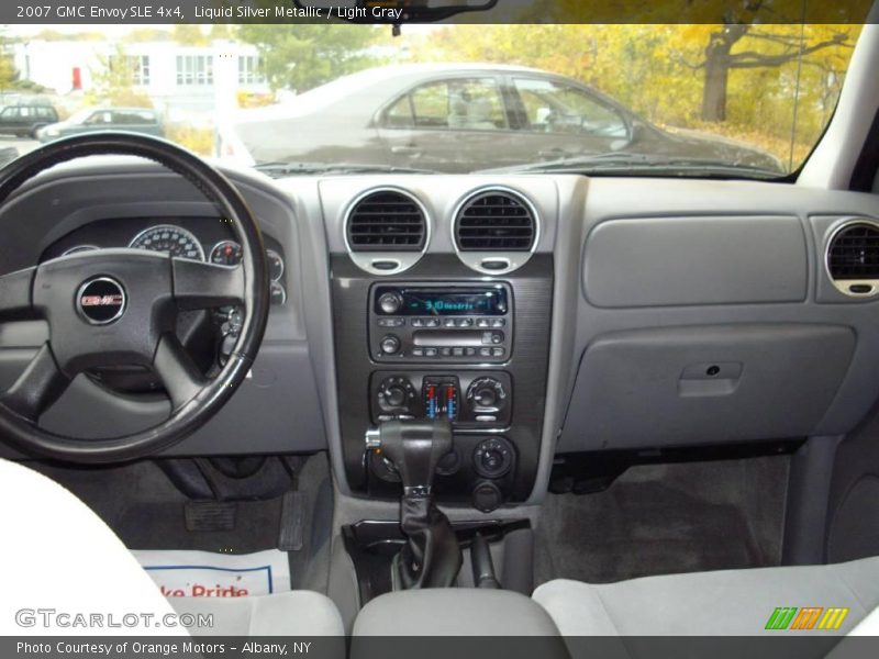 Liquid Silver Metallic / Light Gray 2007 GMC Envoy SLE 4x4