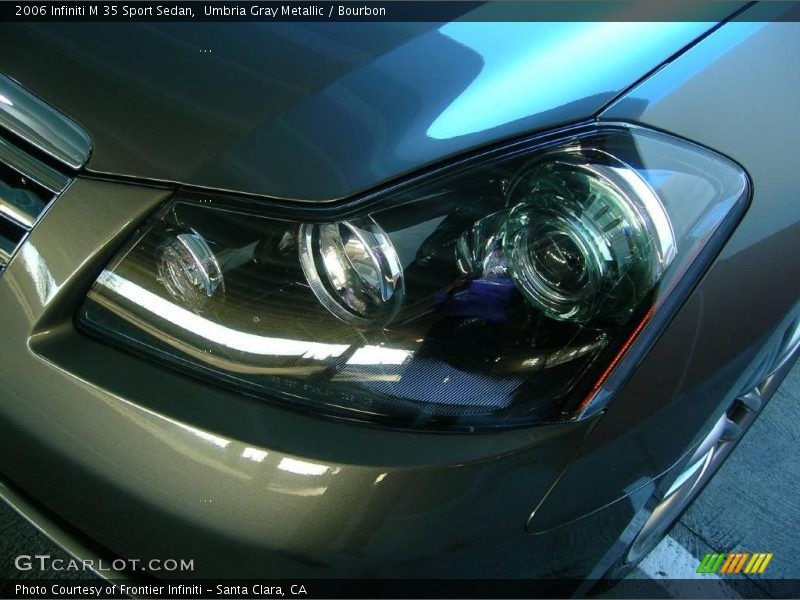 Umbria Gray Metallic / Bourbon 2006 Infiniti M 35 Sport Sedan