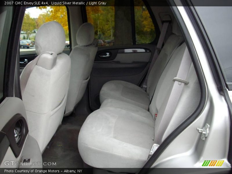Liquid Silver Metallic / Light Gray 2007 GMC Envoy SLE 4x4