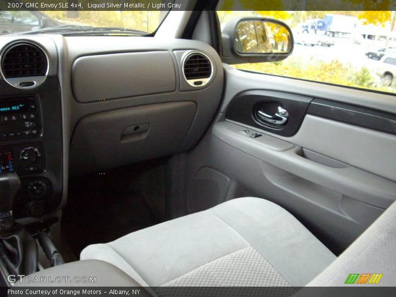 Liquid Silver Metallic / Light Gray 2007 GMC Envoy SLE 4x4