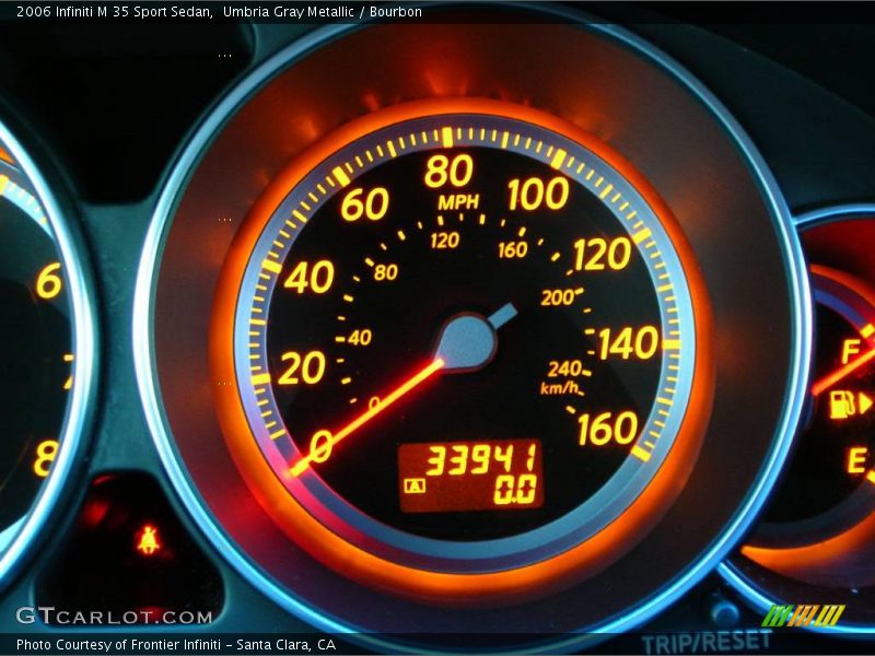 Umbria Gray Metallic / Bourbon 2006 Infiniti M 35 Sport Sedan