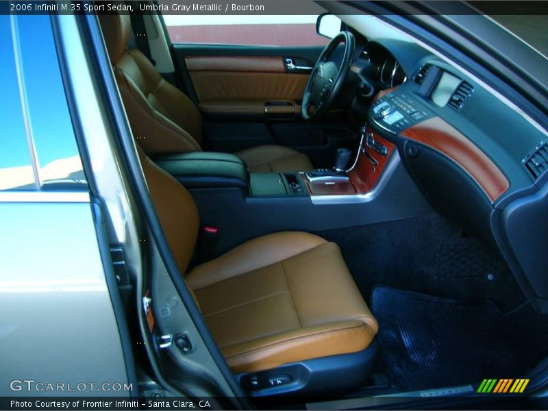 Umbria Gray Metallic / Bourbon 2006 Infiniti M 35 Sport Sedan