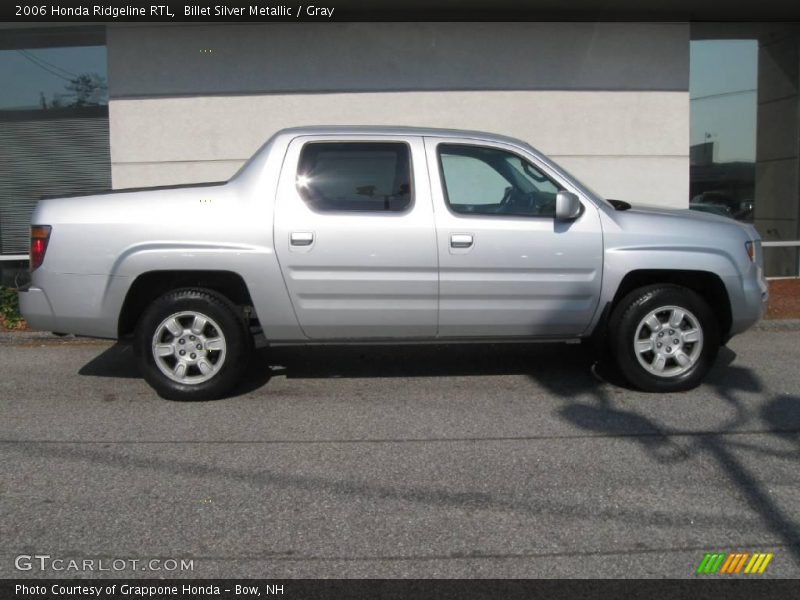 Billet Silver Metallic / Gray 2006 Honda Ridgeline RTL