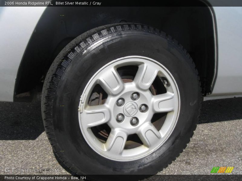 Billet Silver Metallic / Gray 2006 Honda Ridgeline RTL