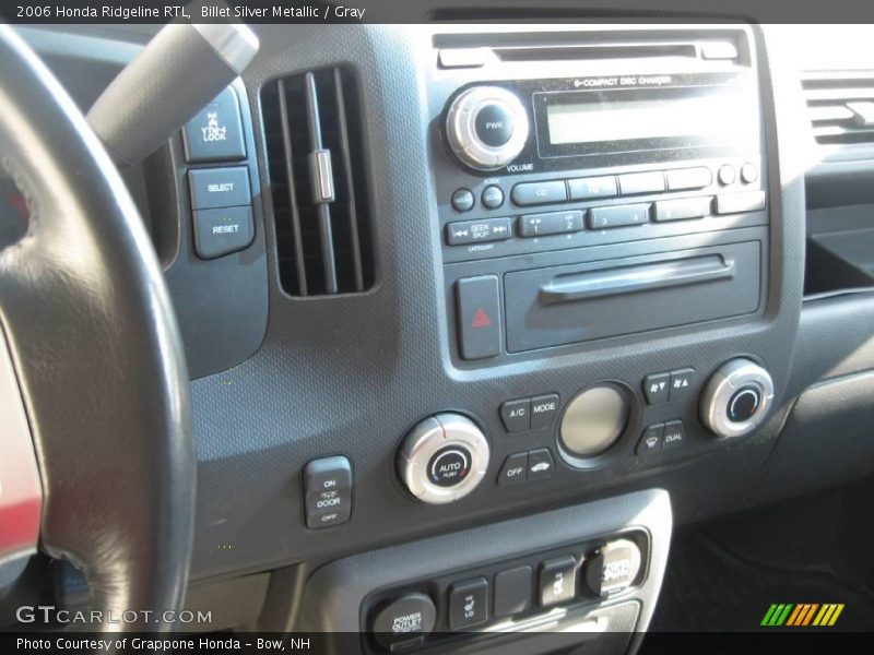 Billet Silver Metallic / Gray 2006 Honda Ridgeline RTL