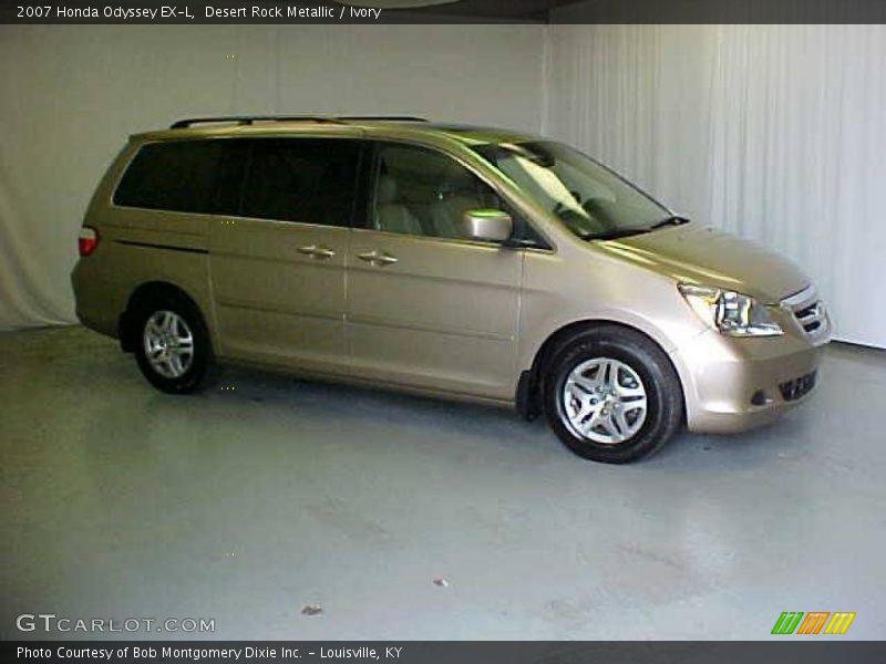 Desert Rock Metallic / Ivory 2007 Honda Odyssey EX-L