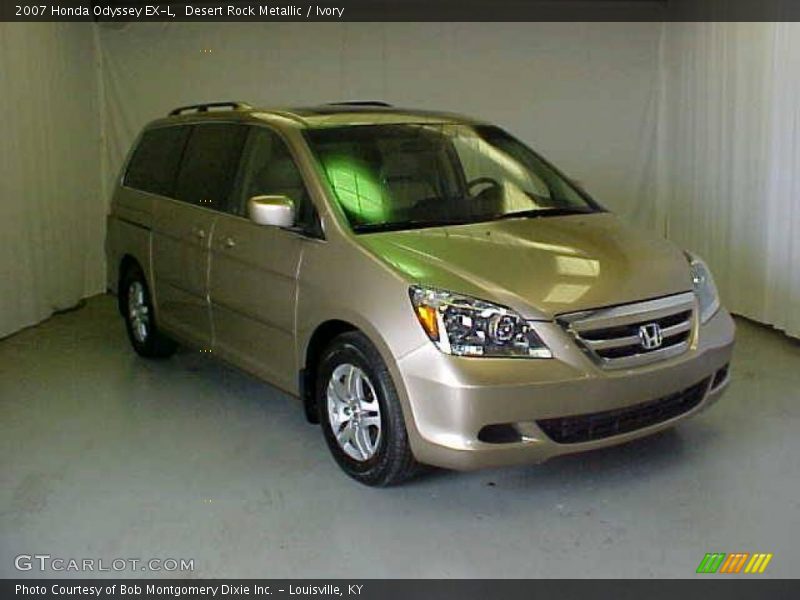 Desert Rock Metallic / Ivory 2007 Honda Odyssey EX-L