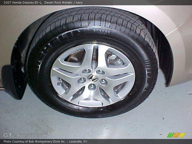 Desert Rock Metallic / Ivory 2007 Honda Odyssey EX-L