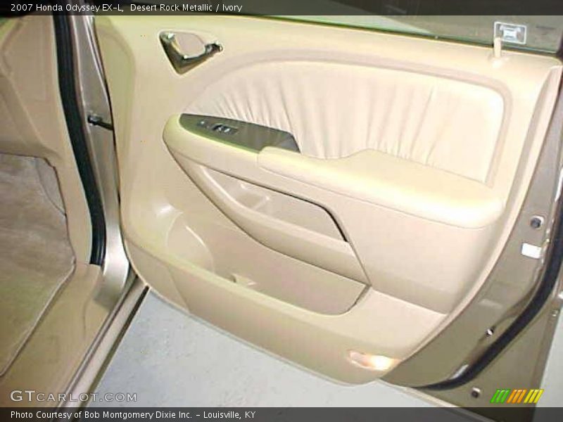 Desert Rock Metallic / Ivory 2007 Honda Odyssey EX-L