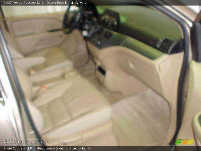 Desert Rock Metallic / Ivory 2007 Honda Odyssey EX-L