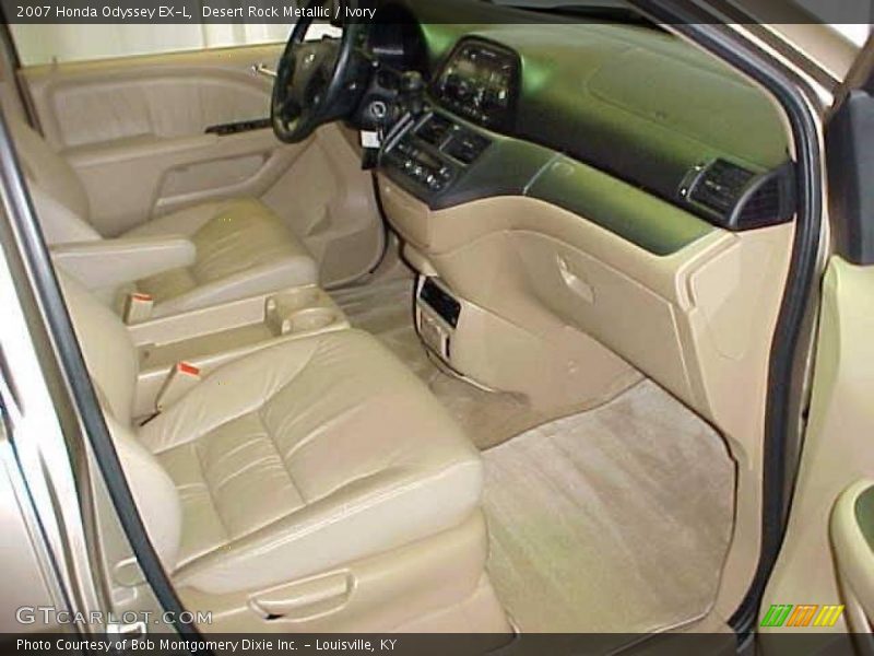Desert Rock Metallic / Ivory 2007 Honda Odyssey EX-L