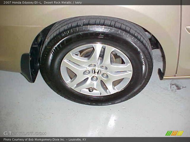 Desert Rock Metallic / Ivory 2007 Honda Odyssey EX-L