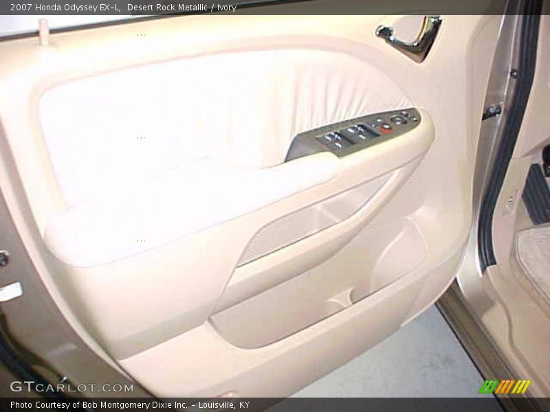 Desert Rock Metallic / Ivory 2007 Honda Odyssey EX-L