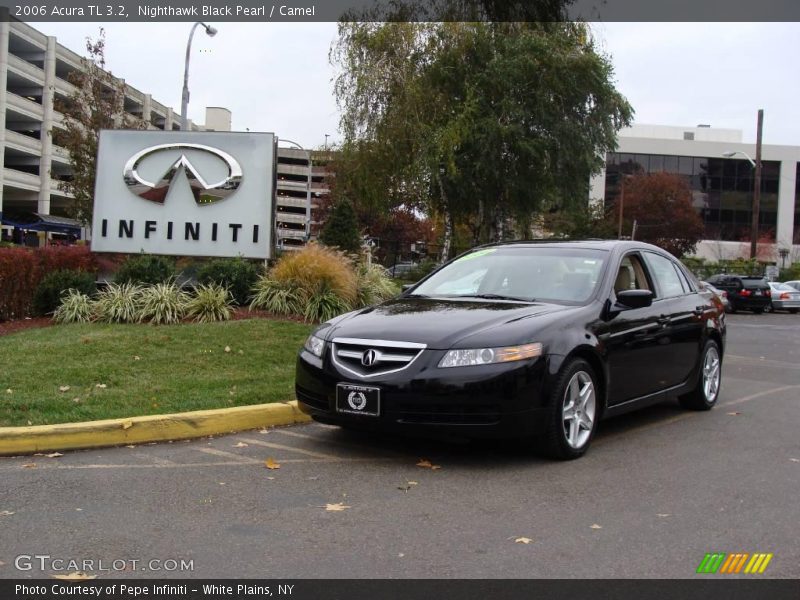 Nighthawk Black Pearl / Camel 2006 Acura TL 3.2