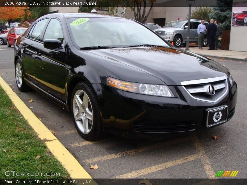 Nighthawk Black Pearl / Camel 2006 Acura TL 3.2