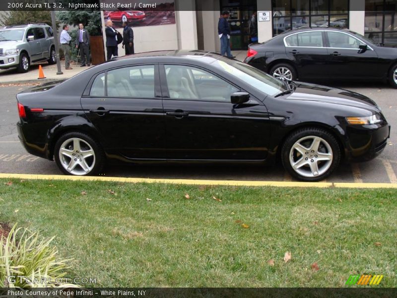 Nighthawk Black Pearl / Camel 2006 Acura TL 3.2