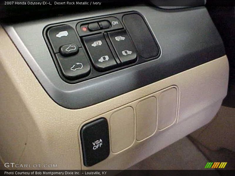 Desert Rock Metallic / Ivory 2007 Honda Odyssey EX-L